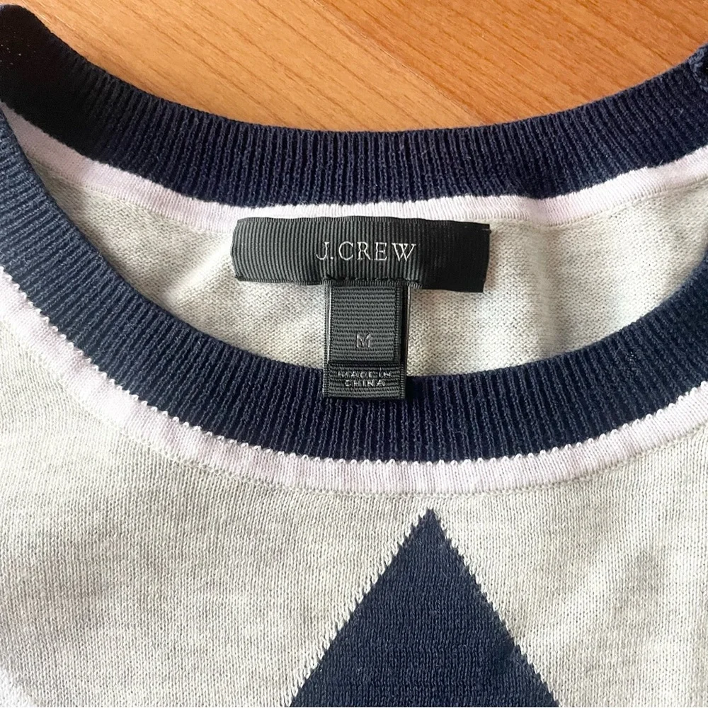 J. Crew Argyle Sweater